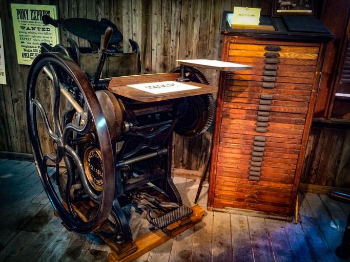 historická tiskárna